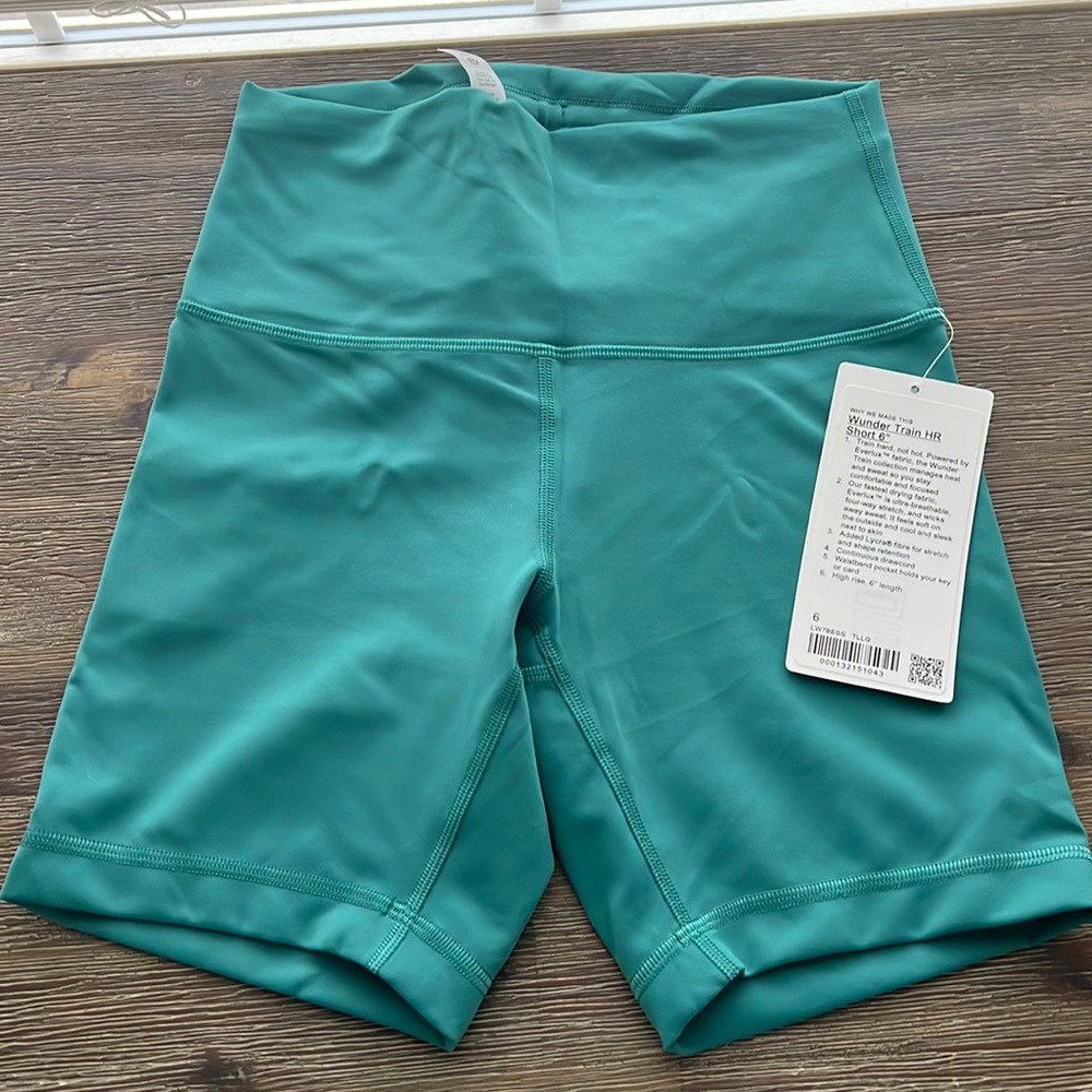 NWT LululemonWunder Train Shorts